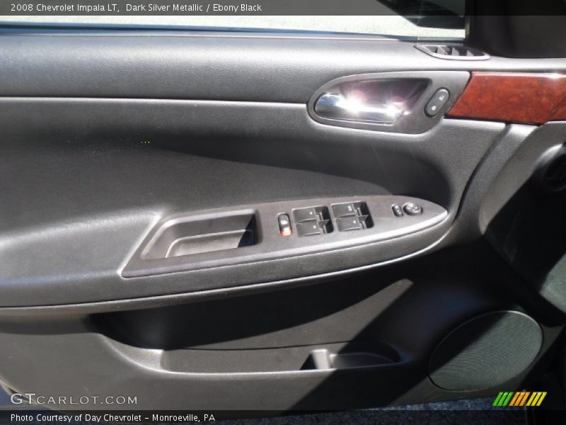 Dark Silver Metallic / Ebony Black 2008 Chevrolet Impala LT