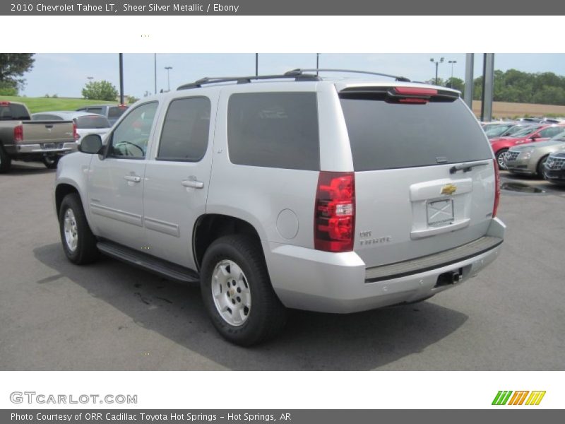 Sheer Silver Metallic / Ebony 2010 Chevrolet Tahoe LT