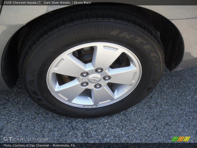 Dark Silver Metallic / Ebony Black 2008 Chevrolet Impala LT