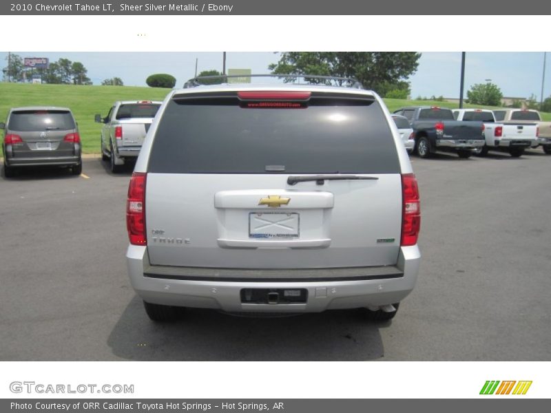 Sheer Silver Metallic / Ebony 2010 Chevrolet Tahoe LT