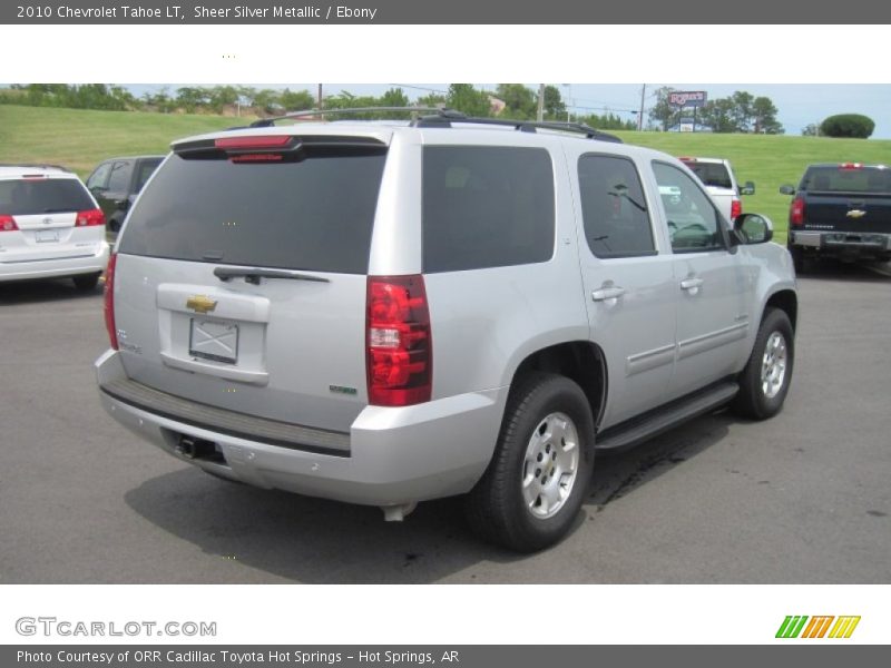 Sheer Silver Metallic / Ebony 2010 Chevrolet Tahoe LT