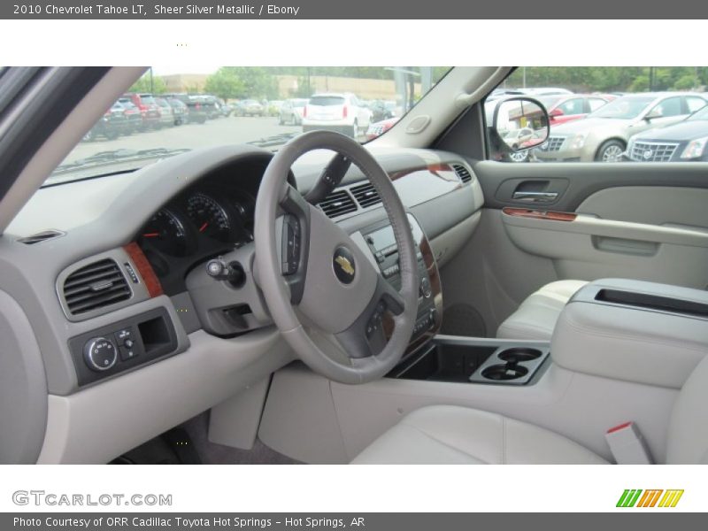 Sheer Silver Metallic / Ebony 2010 Chevrolet Tahoe LT