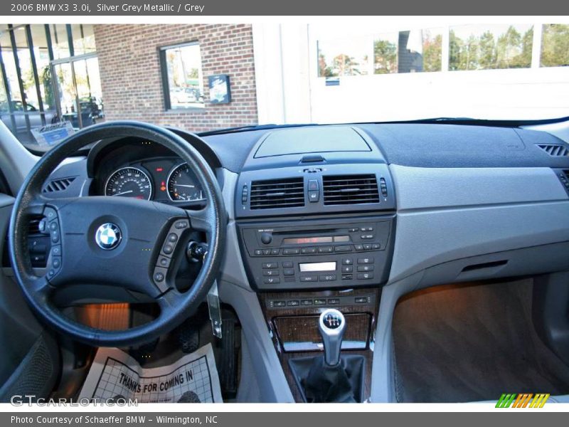 Silver Grey Metallic / Grey 2006 BMW X3 3.0i