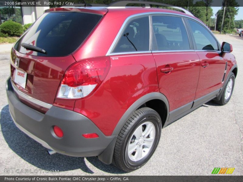 Ruby Red / Gray 2008 Saturn VUE XE