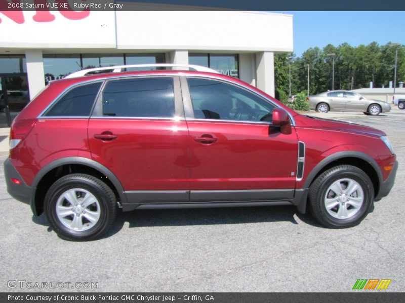 Ruby Red / Gray 2008 Saturn VUE XE