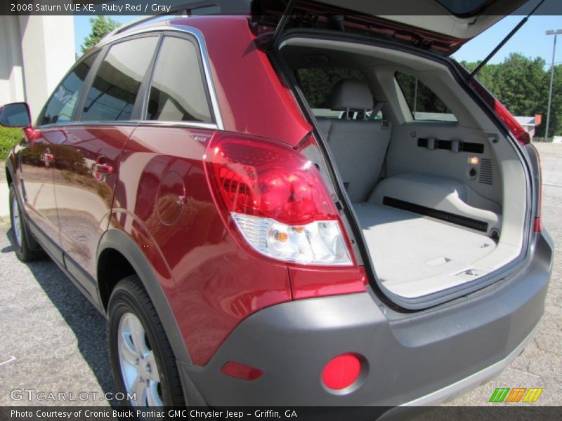 Ruby Red / Gray 2008 Saturn VUE XE