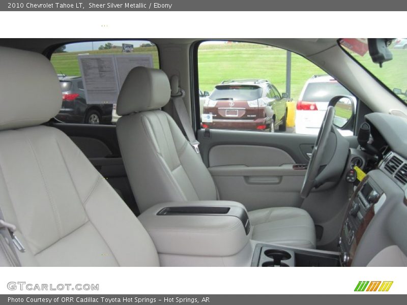 Sheer Silver Metallic / Ebony 2010 Chevrolet Tahoe LT