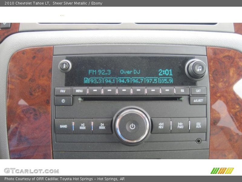 Sheer Silver Metallic / Ebony 2010 Chevrolet Tahoe LT