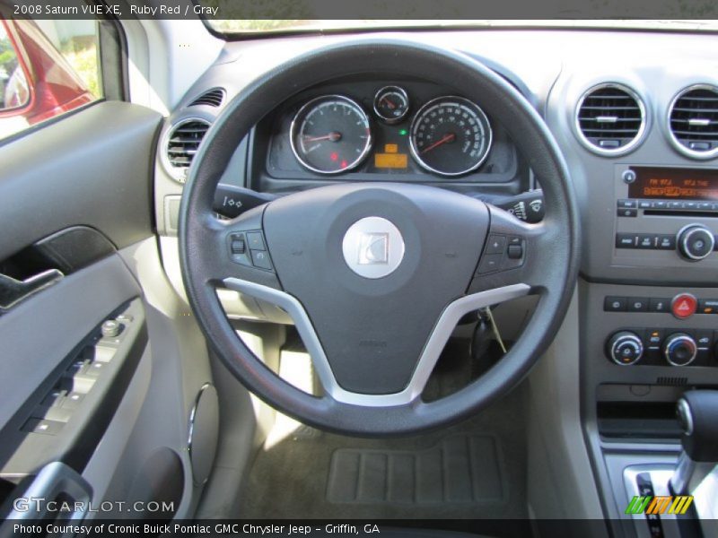 Ruby Red / Gray 2008 Saturn VUE XE
