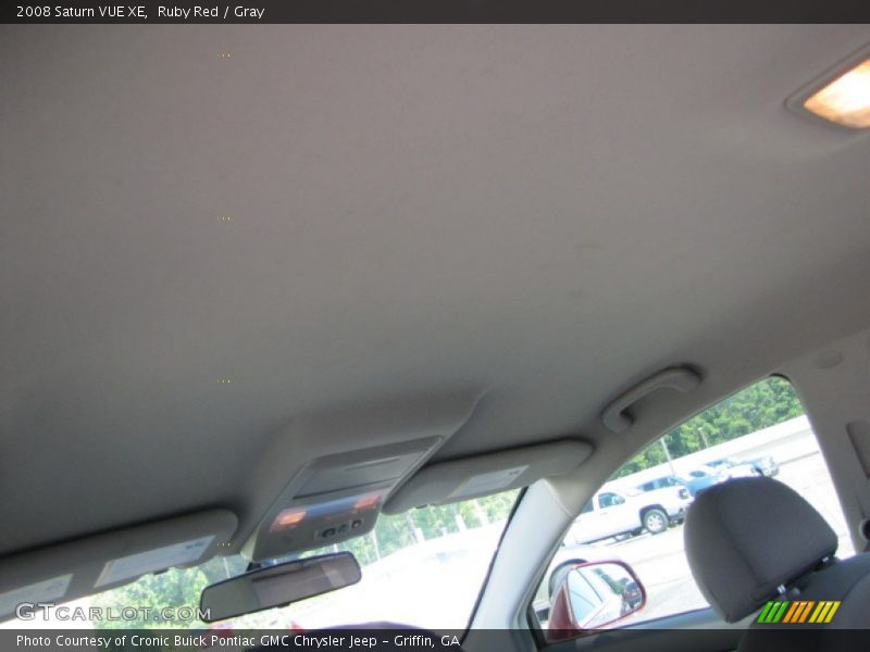 Ruby Red / Gray 2008 Saturn VUE XE