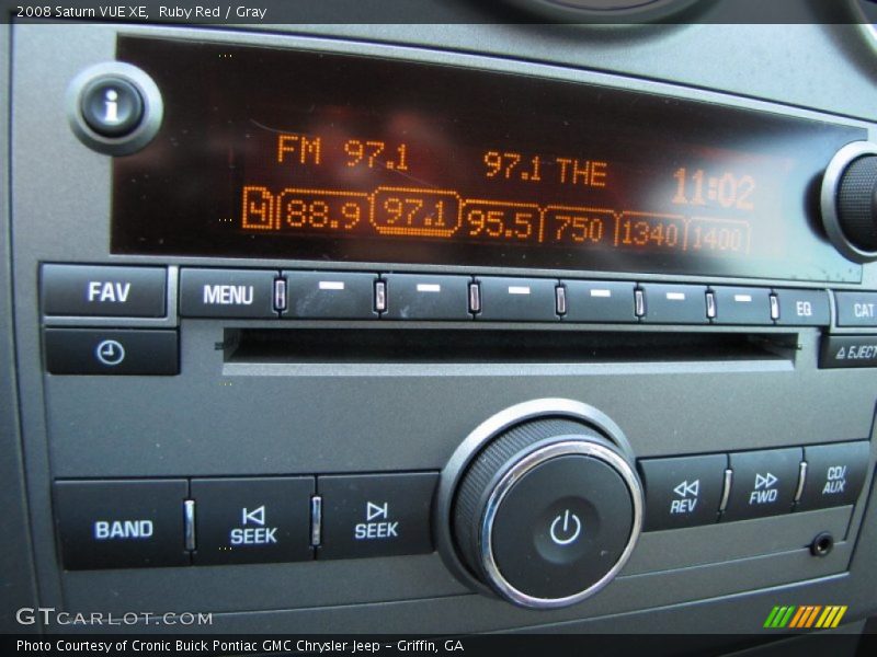 Ruby Red / Gray 2008 Saturn VUE XE