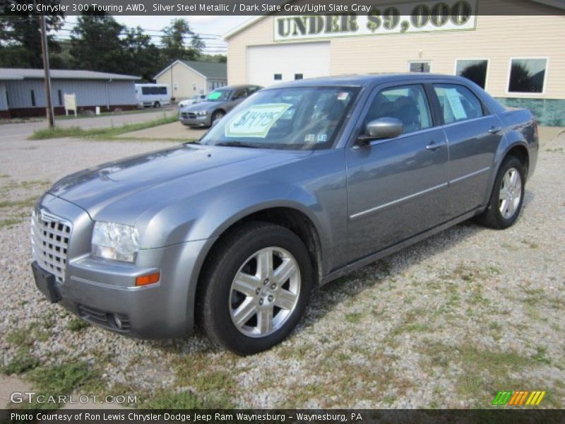 Silver Steel Metallic / Dark Slate Gray/Light Slate Gray 2006 Chrysler 300 Touring AWD