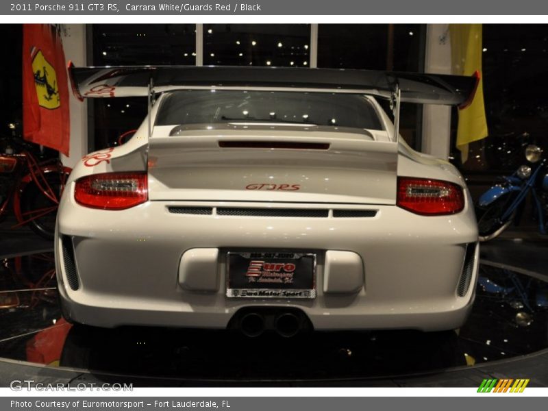 Carrara White/Guards Red / Black 2011 Porsche 911 GT3 RS