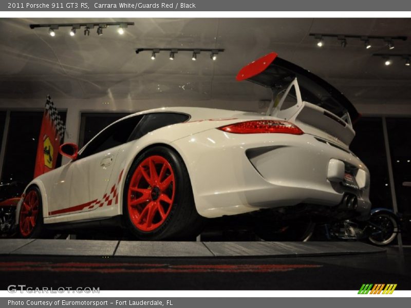 Carrara White/Guards Red / Black 2011 Porsche 911 GT3 RS