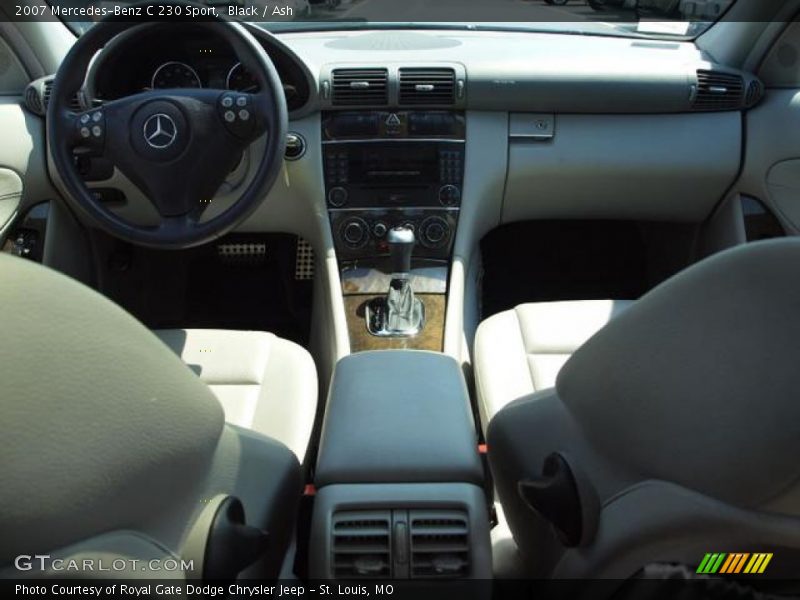 Black / Ash 2007 Mercedes-Benz C 230 Sport