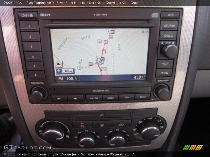 Navigation of 2006 300 Touring AWD