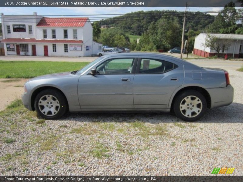 Silver Steel Metallic / Dark Slate Gray/Light Graystone 2006 Dodge Charger SE