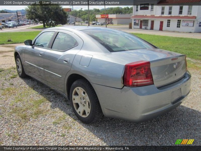 Silver Steel Metallic / Dark Slate Gray/Light Graystone 2006 Dodge Charger SE