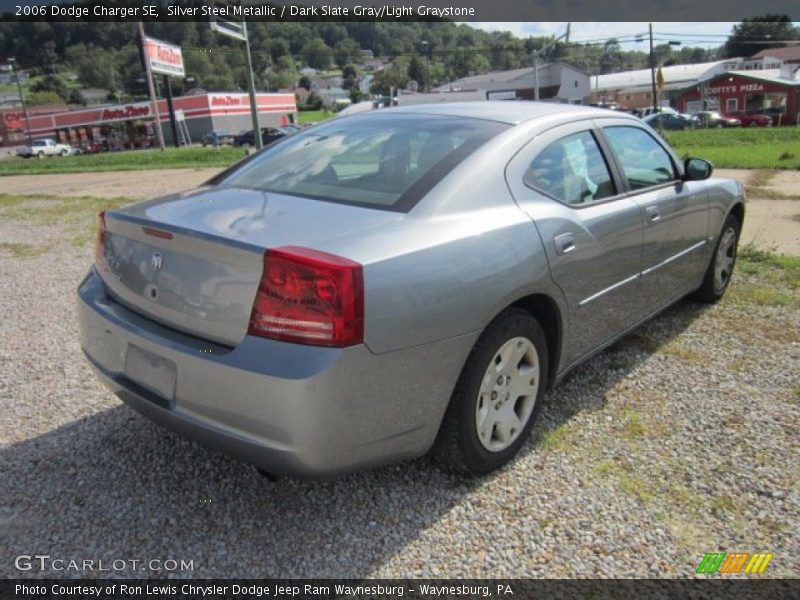Silver Steel Metallic / Dark Slate Gray/Light Graystone 2006 Dodge Charger SE