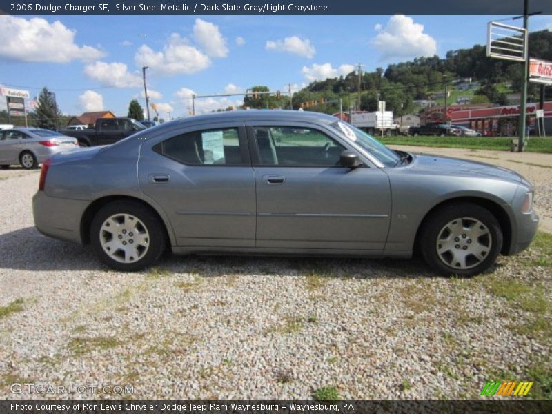 Silver Steel Metallic / Dark Slate Gray/Light Graystone 2006 Dodge Charger SE