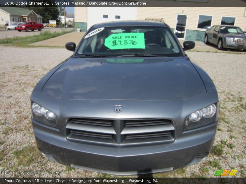 Silver Steel Metallic / Dark Slate Gray/Light Graystone 2006 Dodge Charger SE