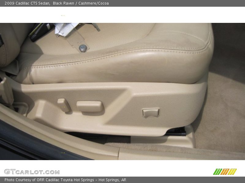 Black Raven / Cashmere/Cocoa 2009 Cadillac CTS Sedan