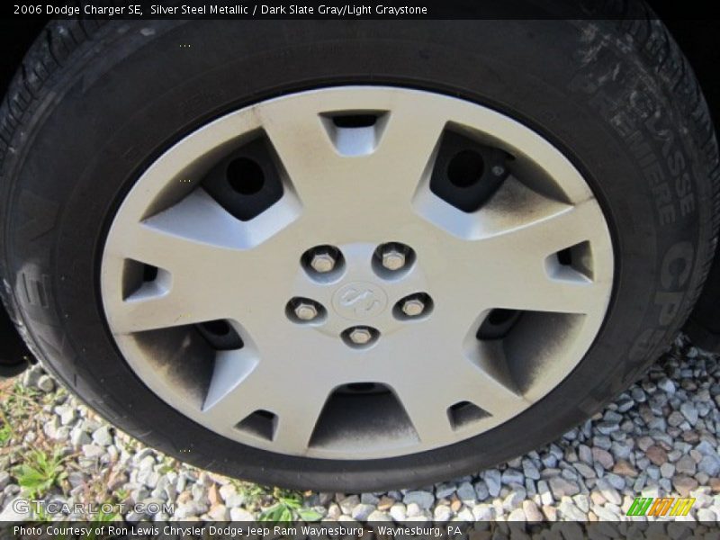 Silver Steel Metallic / Dark Slate Gray/Light Graystone 2006 Dodge Charger SE