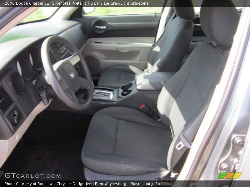 Silver Steel Metallic / Dark Slate Gray/Light Graystone 2006 Dodge Charger SE