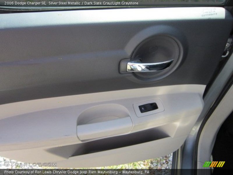 Silver Steel Metallic / Dark Slate Gray/Light Graystone 2006 Dodge Charger SE