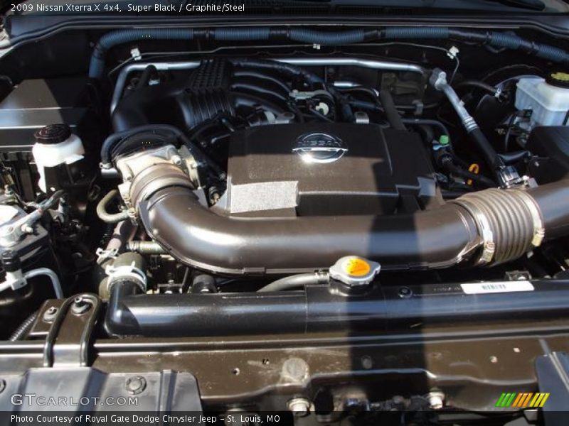 Super Black / Graphite/Steel 2009 Nissan Xterra X 4x4