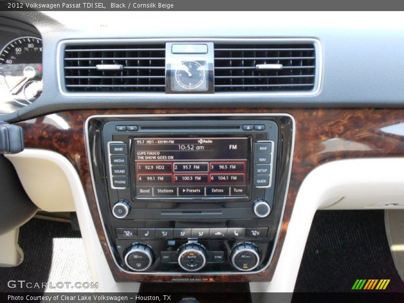 Controls of 2012 Passat TDI SEL
