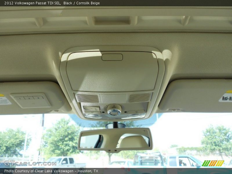 Black / Cornsilk Beige 2012 Volkswagen Passat TDI SEL