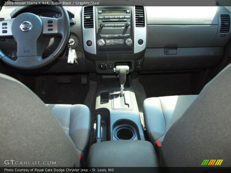 Super Black / Graphite/Steel 2009 Nissan Xterra X 4x4