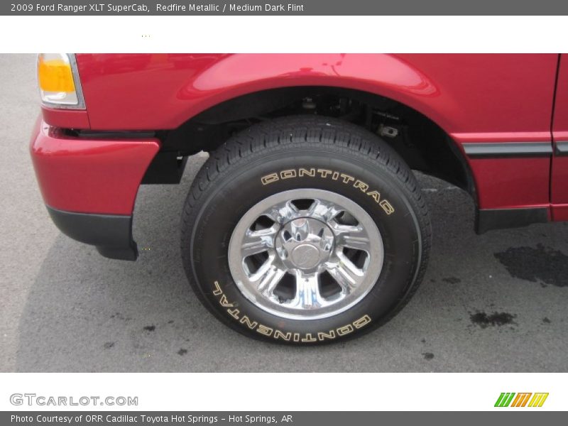 Redfire Metallic / Medium Dark Flint 2009 Ford Ranger XLT SuperCab