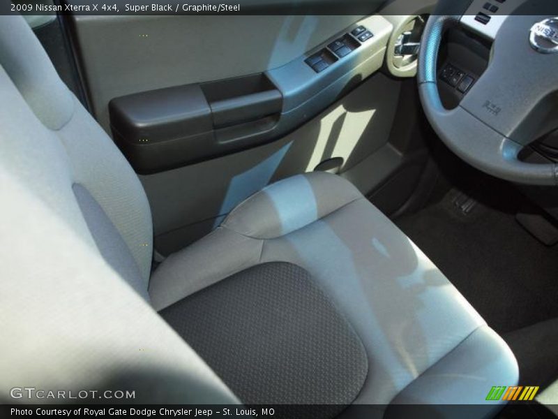 Super Black / Graphite/Steel 2009 Nissan Xterra X 4x4
