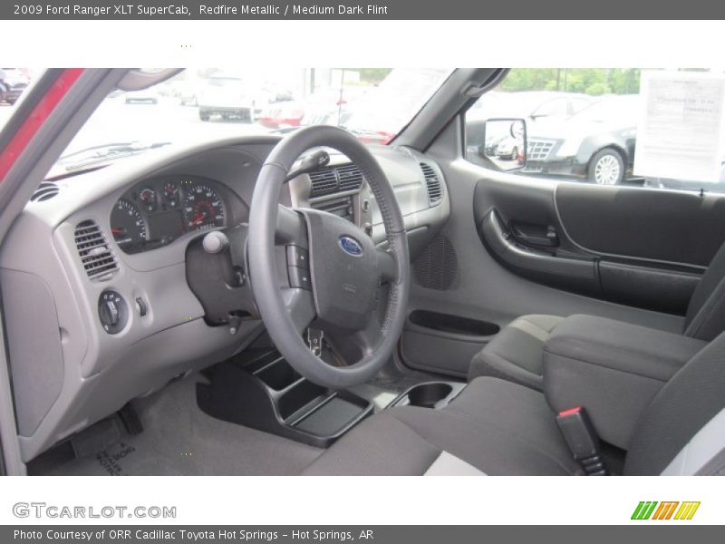 Redfire Metallic / Medium Dark Flint 2009 Ford Ranger XLT SuperCab