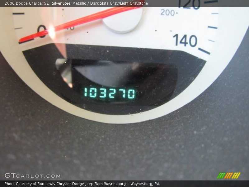 Silver Steel Metallic / Dark Slate Gray/Light Graystone 2006 Dodge Charger SE