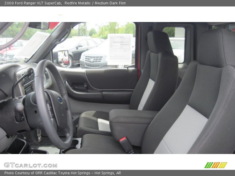 Redfire Metallic / Medium Dark Flint 2009 Ford Ranger XLT SuperCab