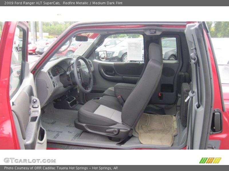 Redfire Metallic / Medium Dark Flint 2009 Ford Ranger XLT SuperCab
