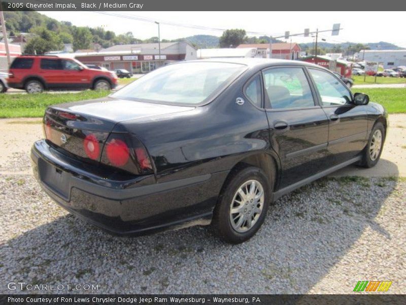 Black / Medium Gray 2005 Chevrolet Impala