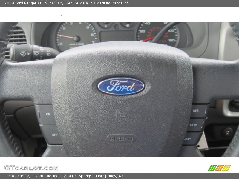 Redfire Metallic / Medium Dark Flint 2009 Ford Ranger XLT SuperCab