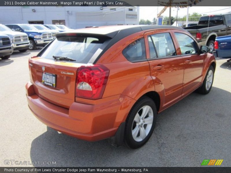 Mango Tango Pearl / Dark Slate Gray 2011 Dodge Caliber Mainstreet