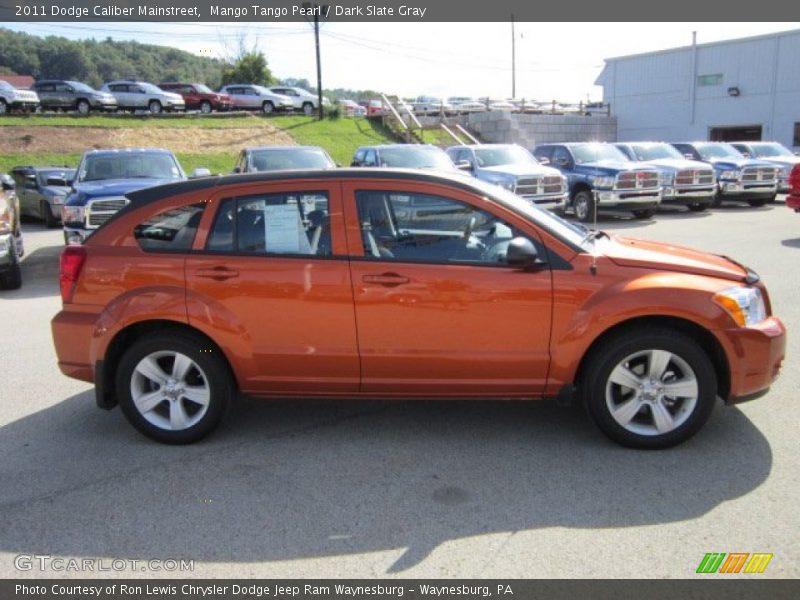 Mango Tango Pearl / Dark Slate Gray 2011 Dodge Caliber Mainstreet
