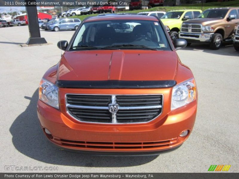 Mango Tango Pearl / Dark Slate Gray 2011 Dodge Caliber Mainstreet