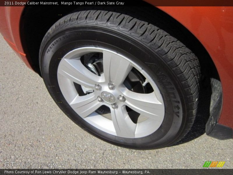 Mango Tango Pearl / Dark Slate Gray 2011 Dodge Caliber Mainstreet