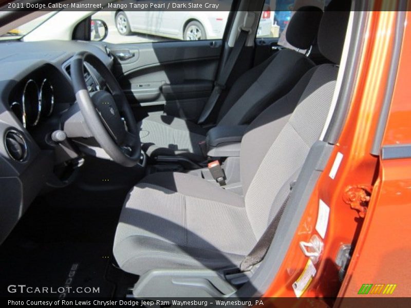 Mango Tango Pearl / Dark Slate Gray 2011 Dodge Caliber Mainstreet