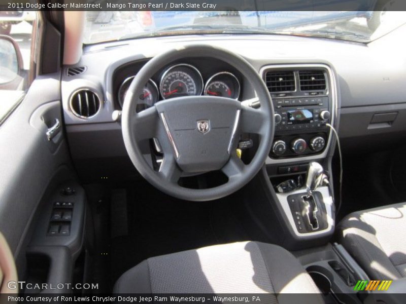 Mango Tango Pearl / Dark Slate Gray 2011 Dodge Caliber Mainstreet