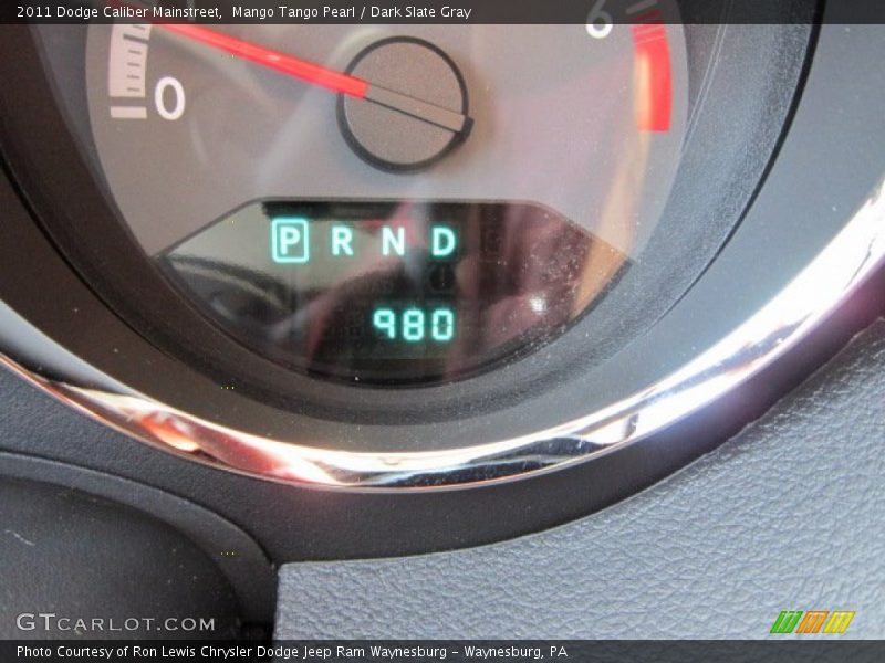 Mango Tango Pearl / Dark Slate Gray 2011 Dodge Caliber Mainstreet