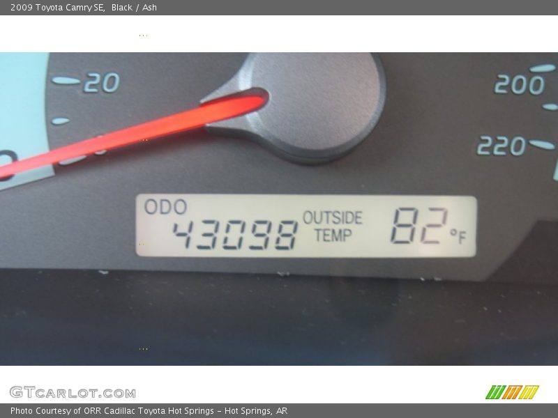 Black / Ash 2009 Toyota Camry SE