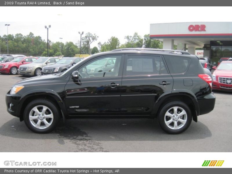 Black / Sand Beige 2009 Toyota RAV4 Limited